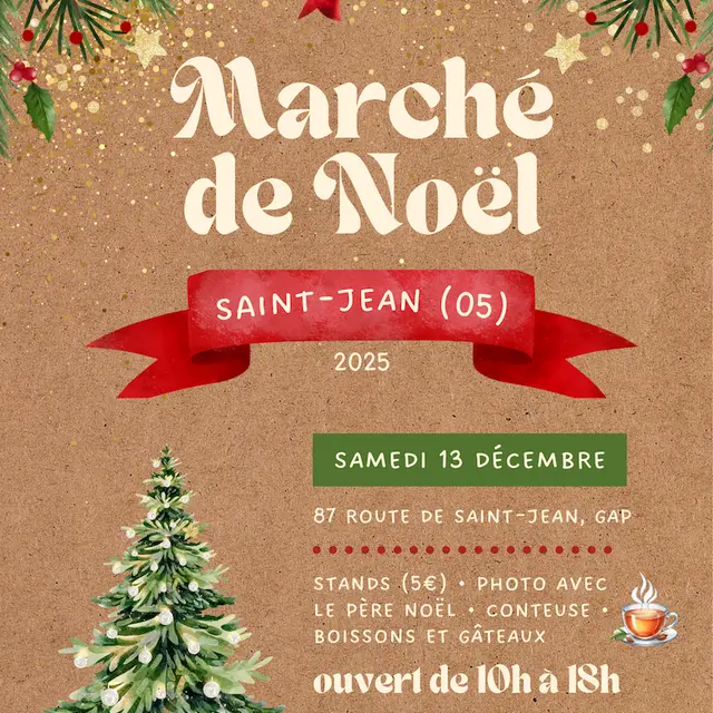 Affiche Marché de Noel