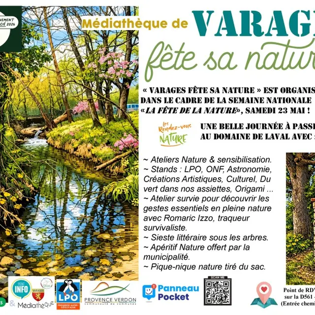 Ateliers nature, sensibilisation, survie : Varages fête sa nature | Fête de la nature_Varages