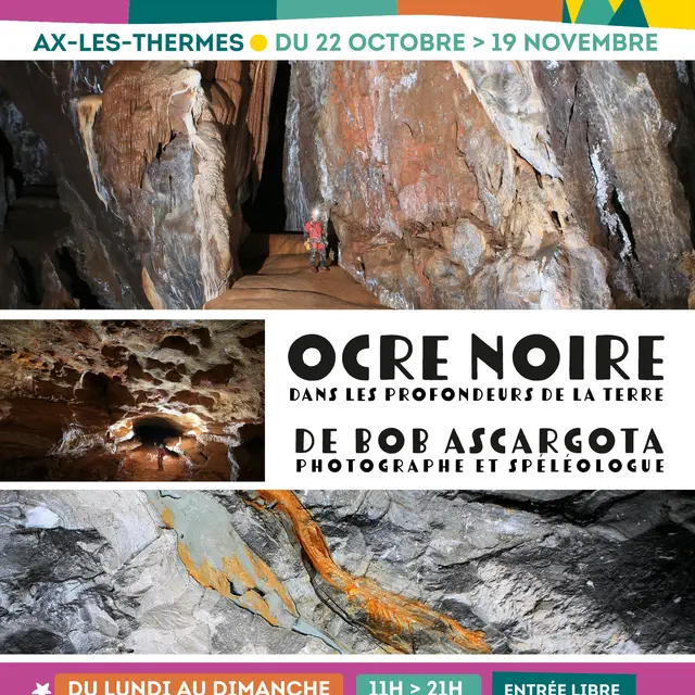 Exposition : Ocre Noire_Ax-les-Thermes