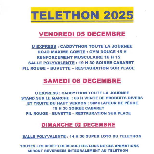 Téléthon Saint-André-les-Alpes_Saint-André-les-Alpes