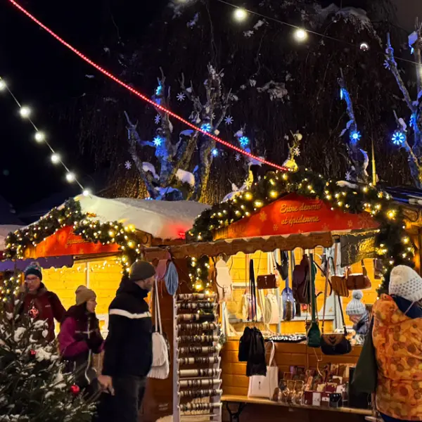 hebergement à noel à samoëns