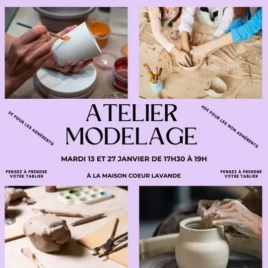 Cœur Lavande - Atelier modelage_Digne-les-Bains