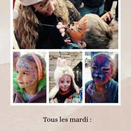 Atelier face painting_Villard-de-Lans