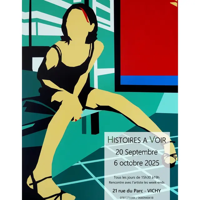 N - Acrylique sur toile fine