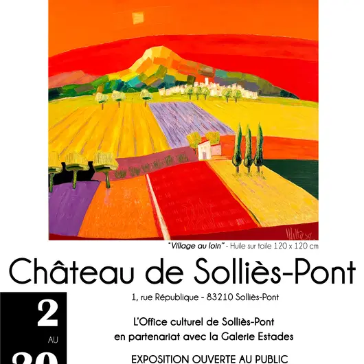 Exposition de peinture et de sculpture_Solliès-Pont