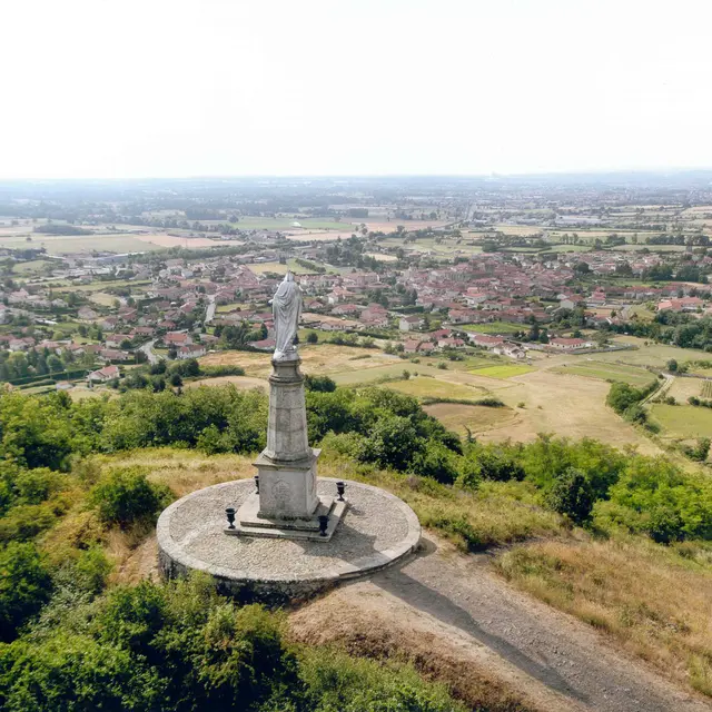 Piton basaltique de Purchon - Madone