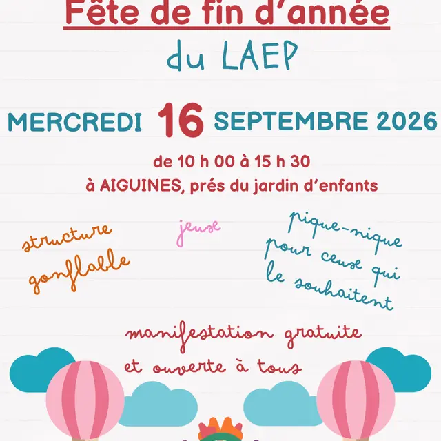 Fête du LAEP