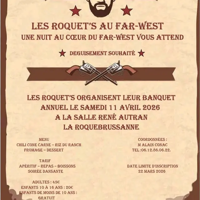 Soirée Western_La Roquebrussanne