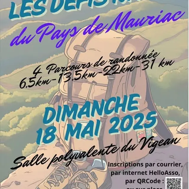 Défis Rando du Pays de Mauriac_Le Vigean