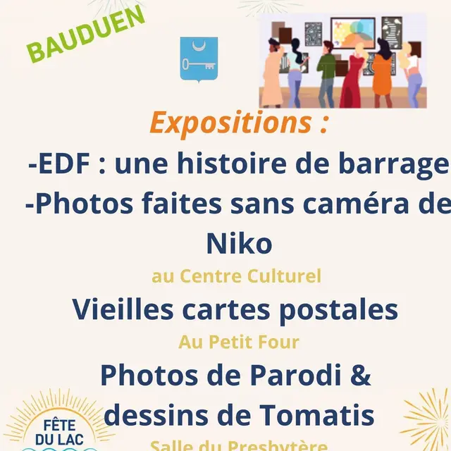 Fête du lac de Sainte - Les expos à Bauduen_Bauduen