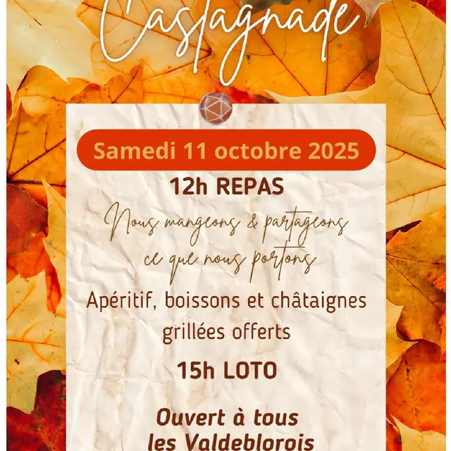 Castagnade et loto à Valdeblore La Bolline_Valdeblore