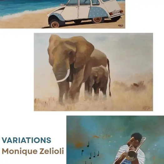 Espace Manfredo Borsi - Exposition de peintures Variations_Montauroux
