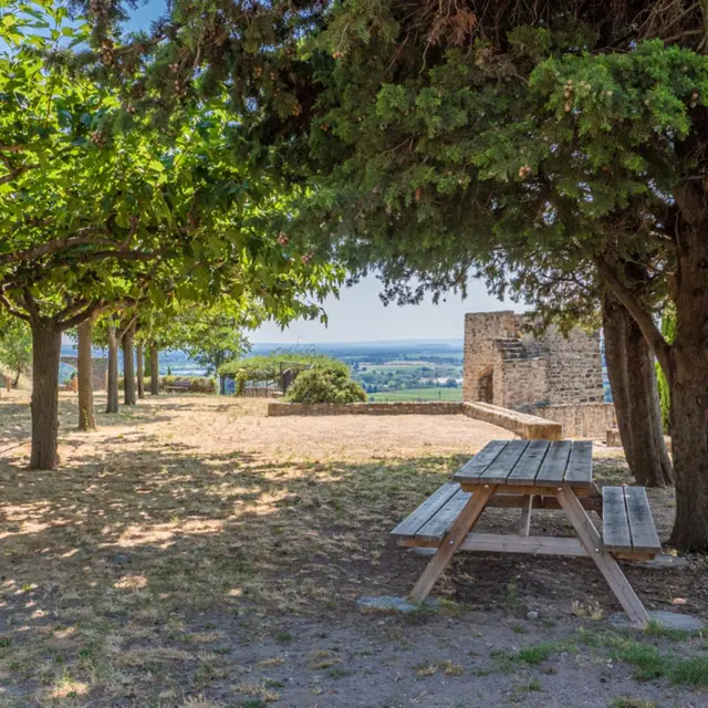 Aire de pique-nique Les jardins de Cairanne_Cairanne