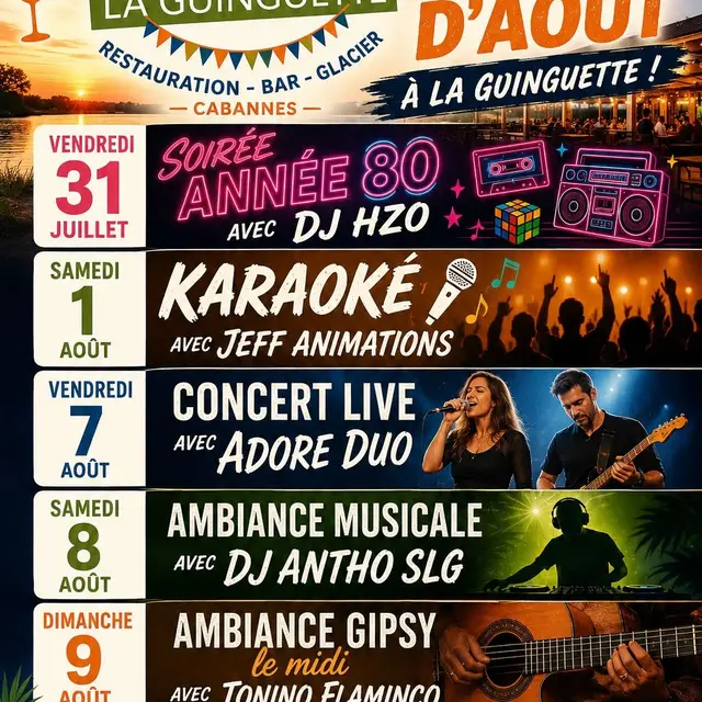 Soirées à la Guinguette_Cabannes