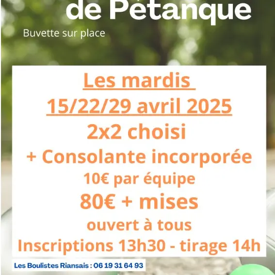 Concours de pétanque_Rians