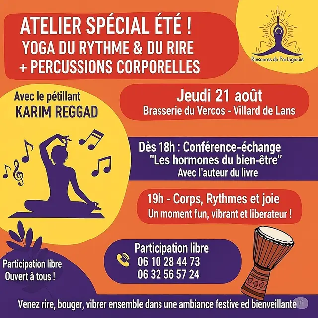 Conférence échange - les hormones du bien-être_Villard-de-Lans