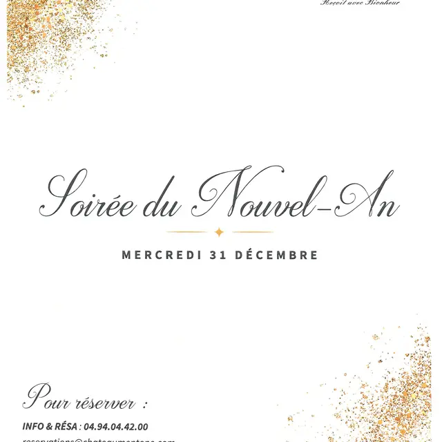 Château Mentone - Soirée du Nouvel An_Saint-Antonin-du-Var