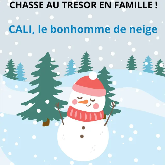 Chasse au trésor Cali le bonhomme de neige_Corrençon-en-Vercors