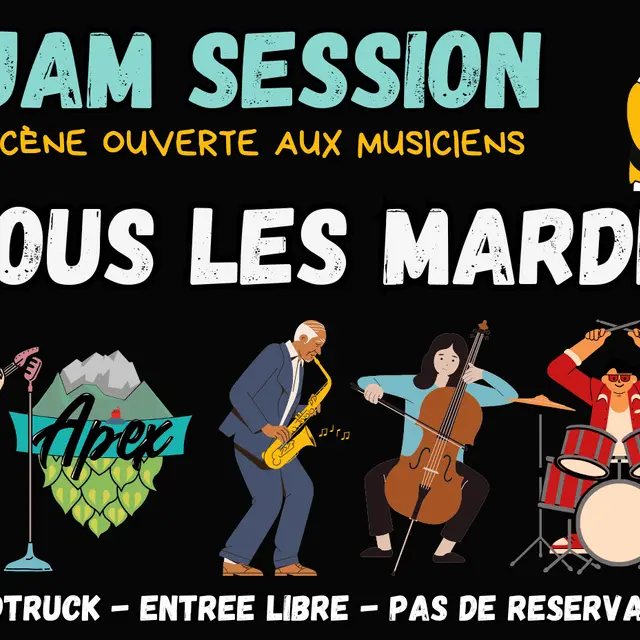 Jam Session Groove - ApeX Brewpub_Chorges