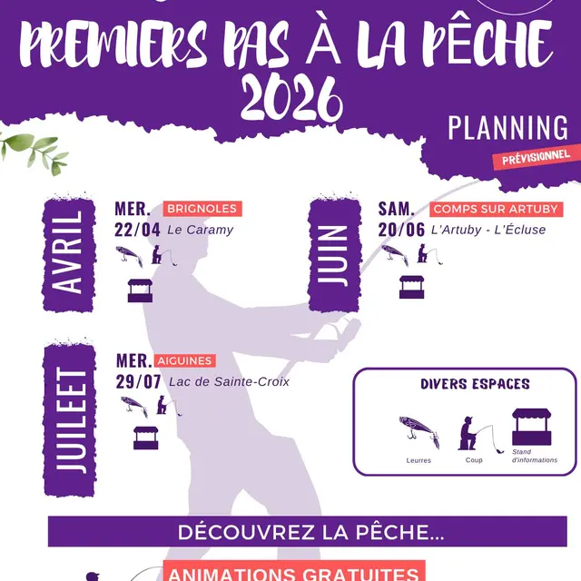 Premiers pas à la pêche