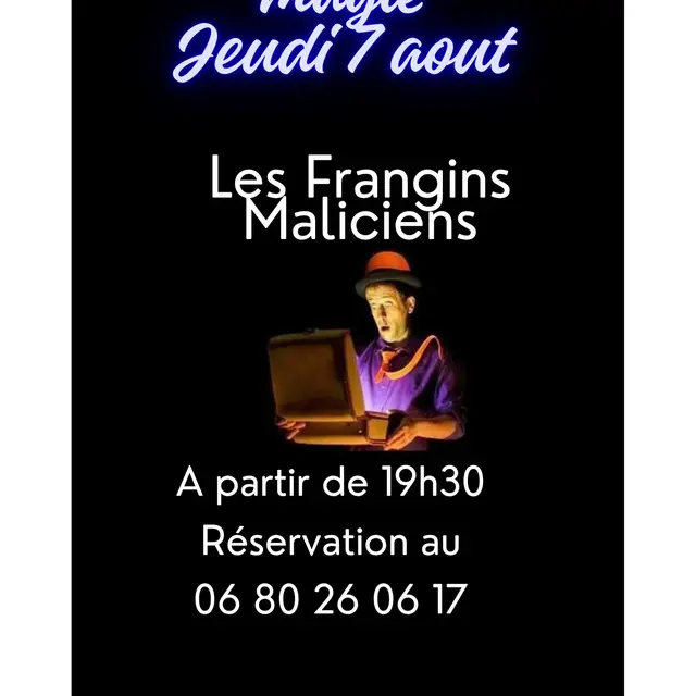 Repas spectacle au Bô Bar Aiguilles
