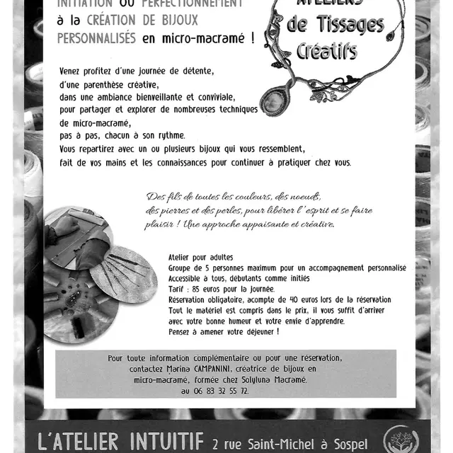 Ateliers de tissages créatifs_Sospel