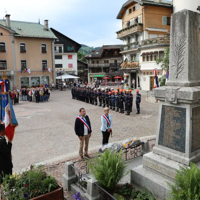 Journée nationale commémorative de l'appel historique du Général de Gaulle_Megève