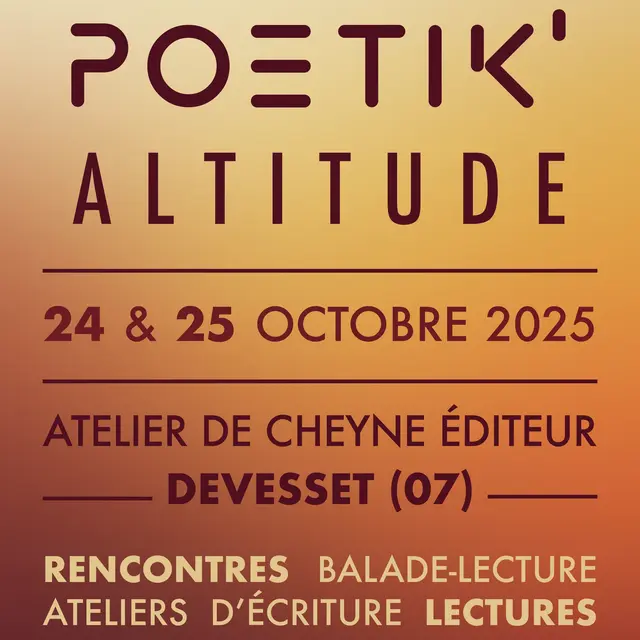Poetik'Altitude