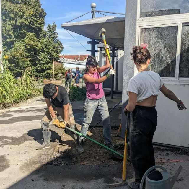 Ateliers - Le Quadriathlon du Jardin -Alice et Faustine_Aubervilliers