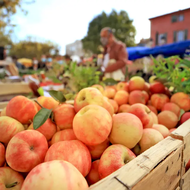 marché de Mouans-Sartoux