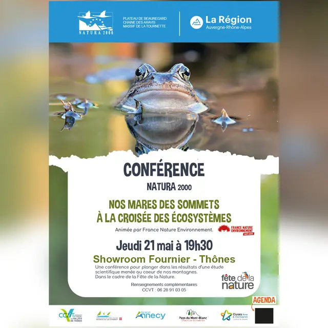 Conférence mare des sommets : à la croisée des écosystèmes_Thônes