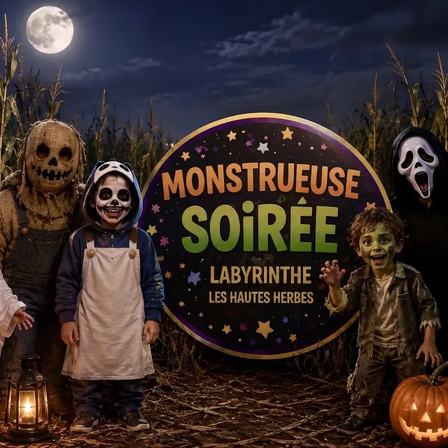 Nocturnes monstrueuses soirées au Labyrinthe des Hautes Herbes_Entraigues-sur-la-Sorgue