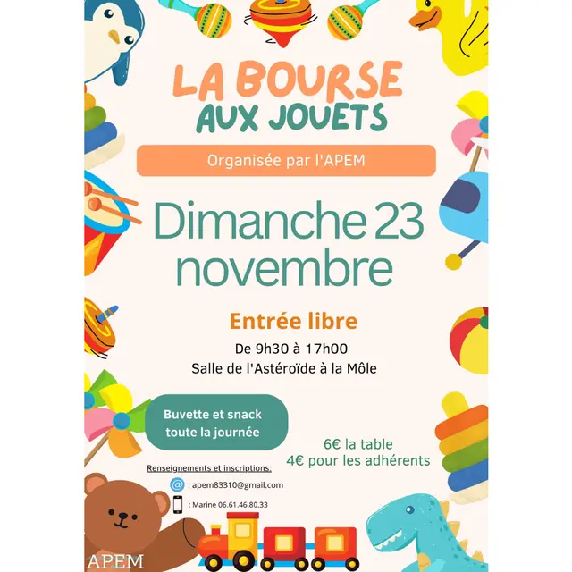 Bourse aux jouets_La Mole