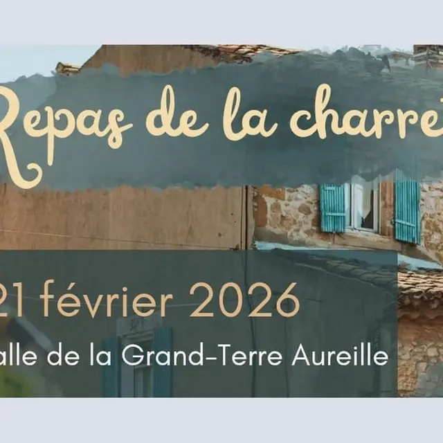 Repas de la charrette à Aureille Association Carreto Ramado 21.02.26