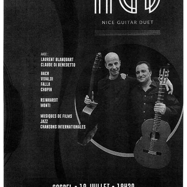Concert Nice guitar duet_Sospel