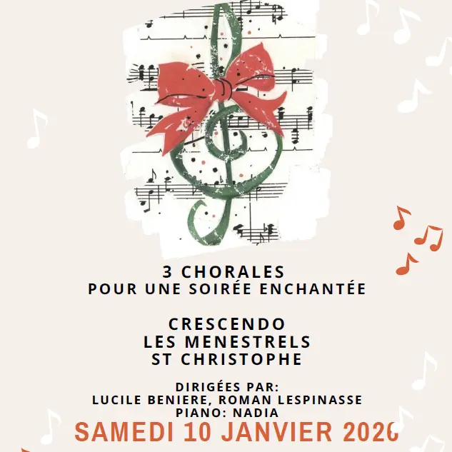 Concert chorale de l'église de St Christophe_Miribel-les-Échelles