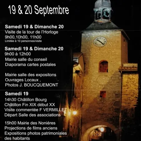 Visite de la Tour de l'Horloge de Châtillon_Châtillon-en-Diois