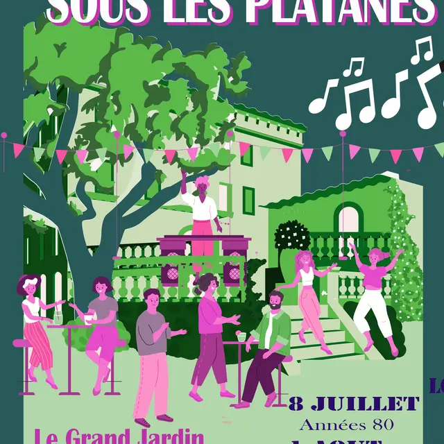 Les platines sous les platanes_Fayence