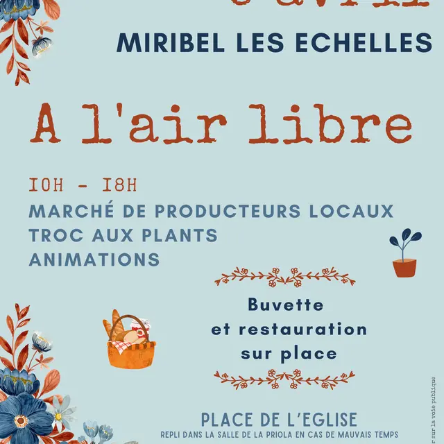Marché des producteurs et artisans_Miribel-les-Échelles