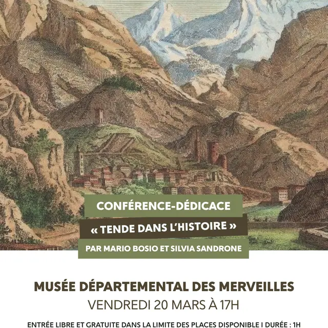 Conférence-dédicace Tende dans l'histoire_Tende