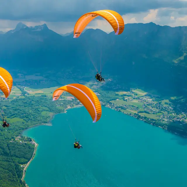 Vol parapente Flyeo lac Annecy