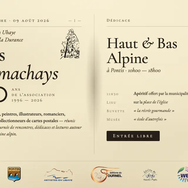 Dédicace haut et bas alpine_Pontis