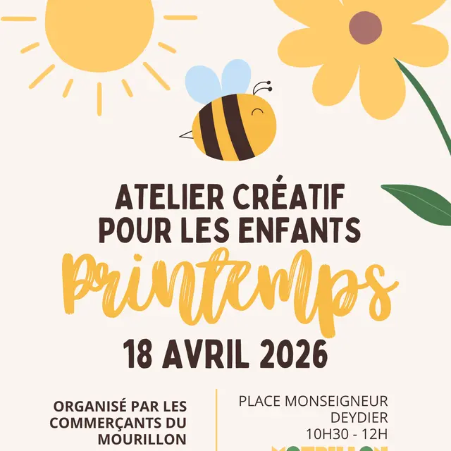 Jeune public - Atelier créatif Printemps_Toulon
