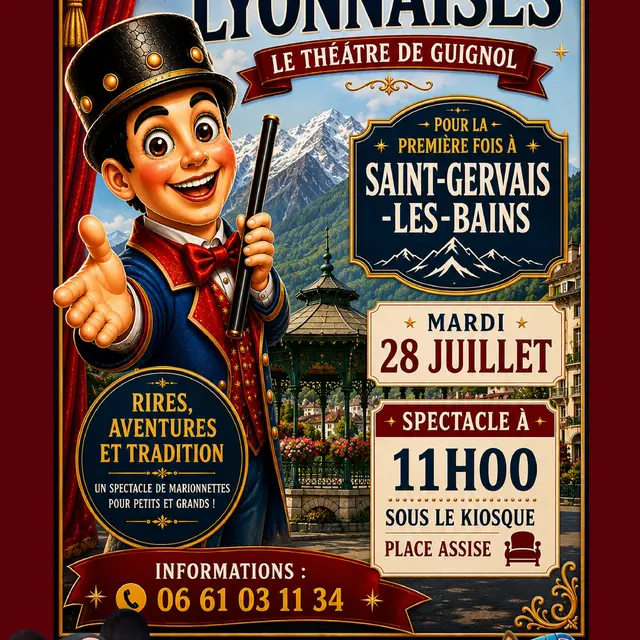 Les marionnettes lyonnaises_Saint-Gervais-les-Bains