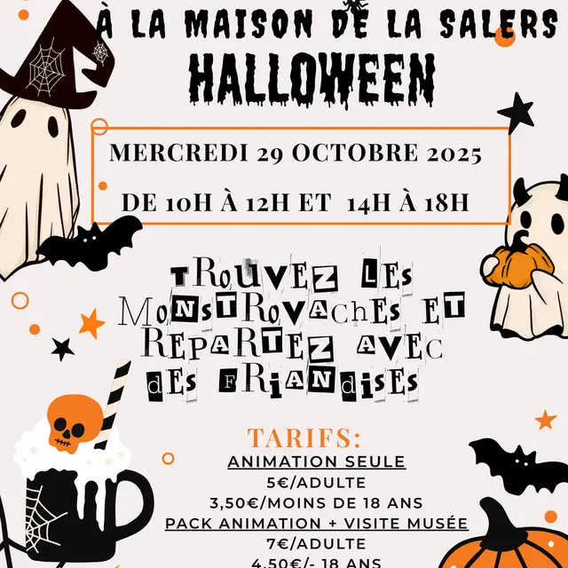 Chasse aux bonbons d'Halloween..._Saint-Bonnet-de-Salers