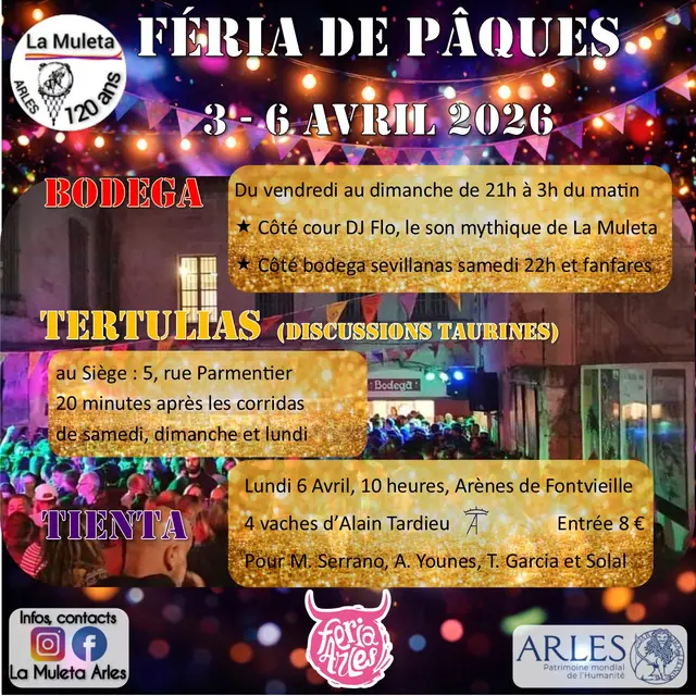 La Bodega de la Muleta - Feria de Pâques_Arles