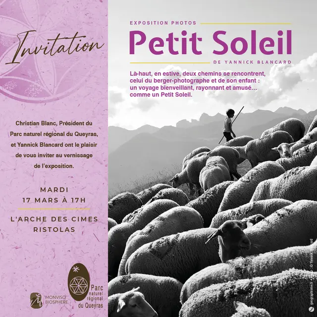 Vernissage de l'exposition Petit Soleil de Yannick Blancard_Abriès-Ristolas