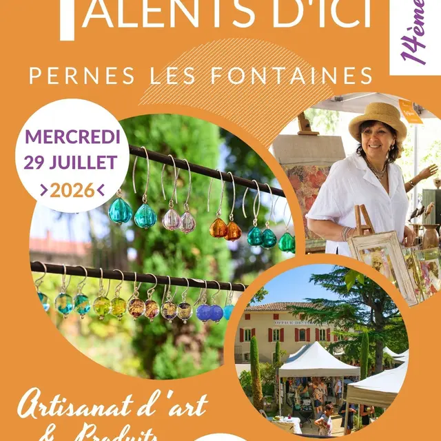 14ème édition du marché des Talents d'Ici_Pernes-les-Fontaines