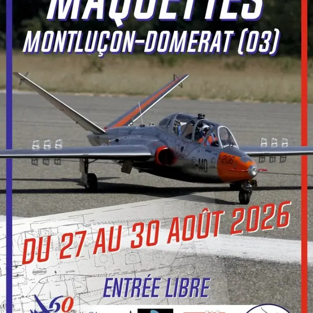 Championnat de France de Maquettes Radiocommandées 2026_Domérat