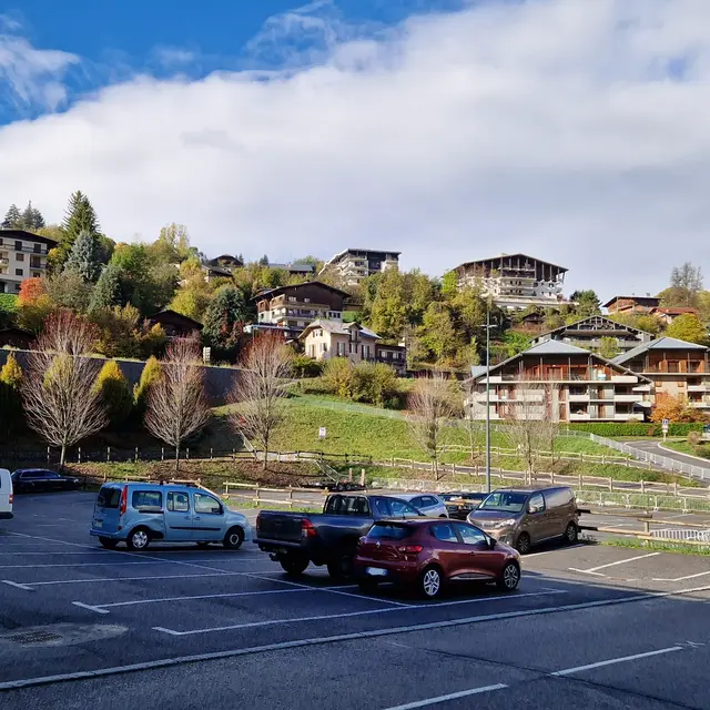 Parking aérien du Châtelet - Télécabine Saint-Gervais_Saint-Gervais-les-Bains